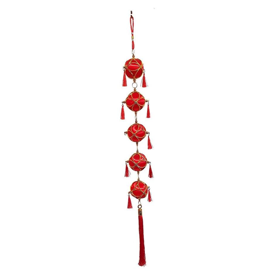 CNY Decoration 5 Pieces Lantern #1 (with Tassel)