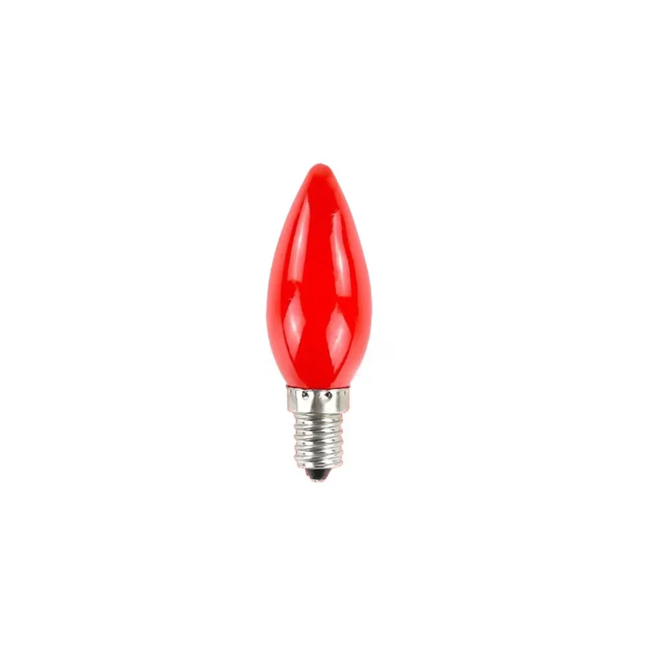 Fortune Lamp Candle Red Light Bulb 15W