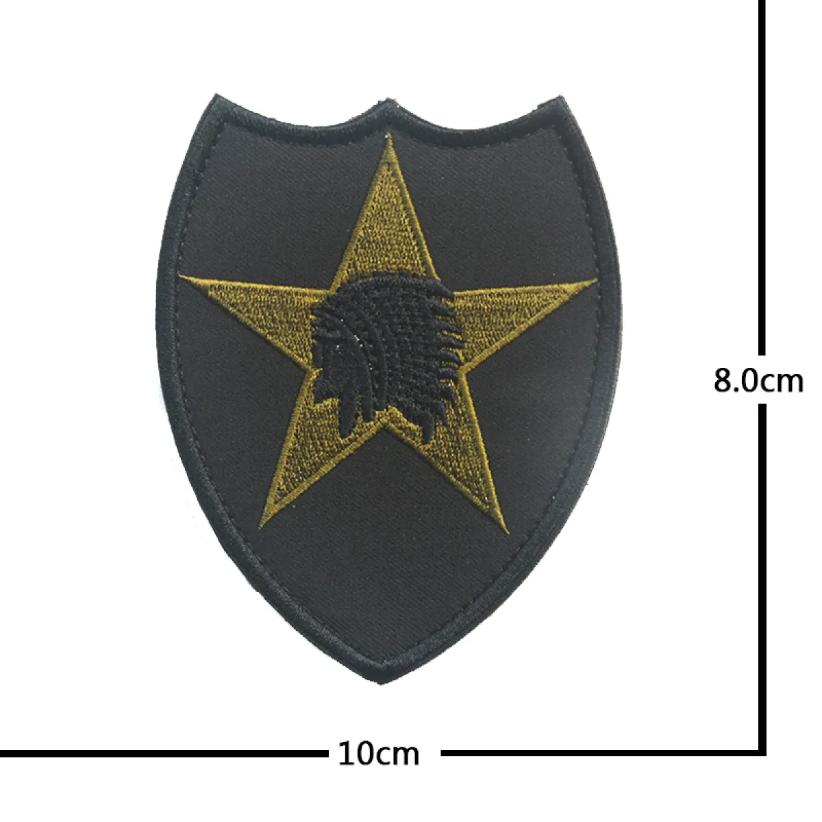 Security Embroidered Patch