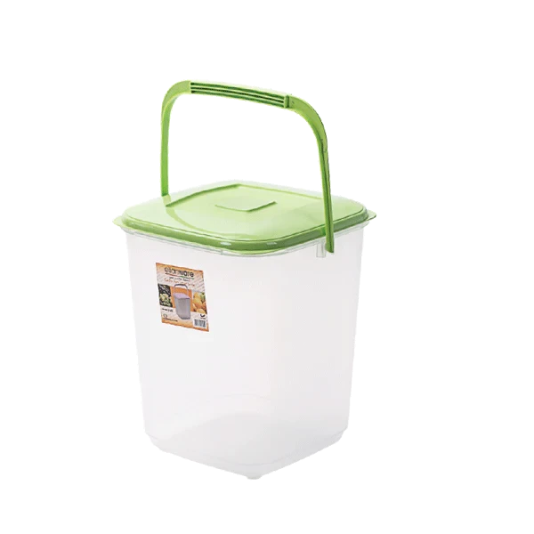 Plastic Square Storage Box with Handle