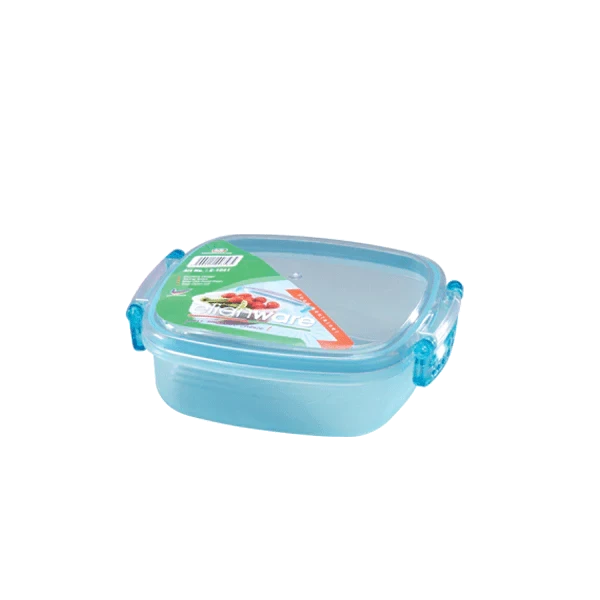 Square Food Container with Clip (Small)