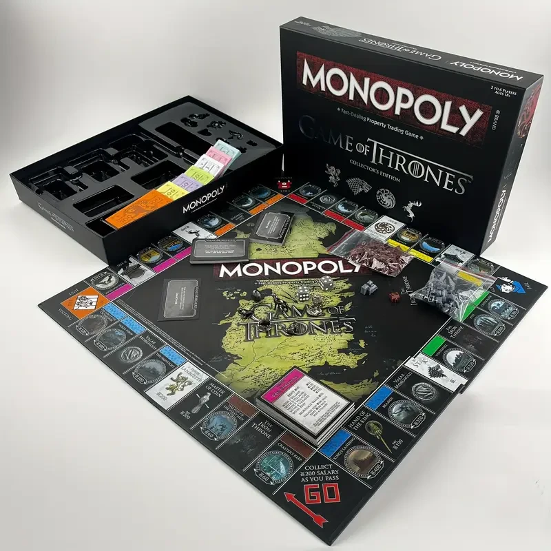 Game of Thrones Monopoly Deluxe Edition  The Ultimate Premium Themed Board Game for Parties & Events