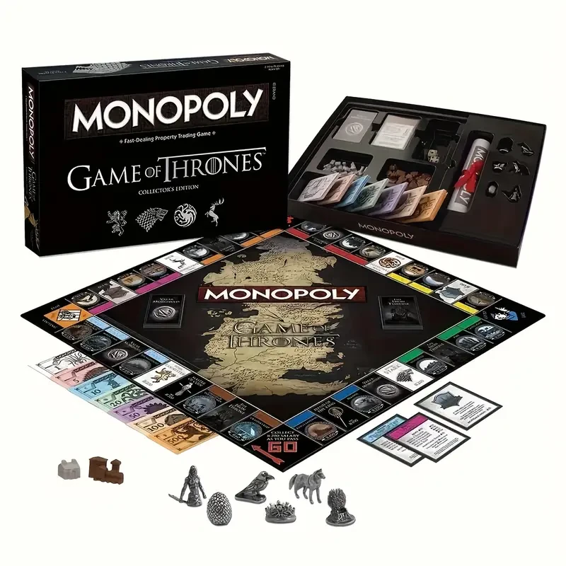Game of Thrones Monopoly Deluxe Edition  The Ultimate Premium Themed Board Game for Parties & Events