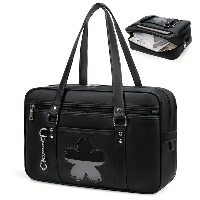 NUBILY Large Capacity Boston Bag: Stylish, Practical, and Perfect for Students