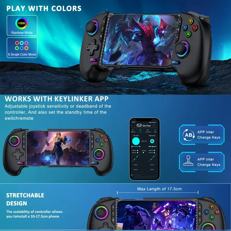 GAMMEEFY Wireless Phone Controller