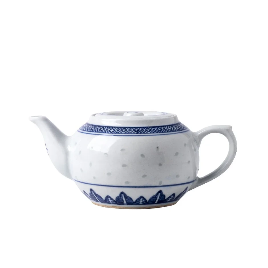 Crockery Tea Pot Rice Pattern #2 475ml
