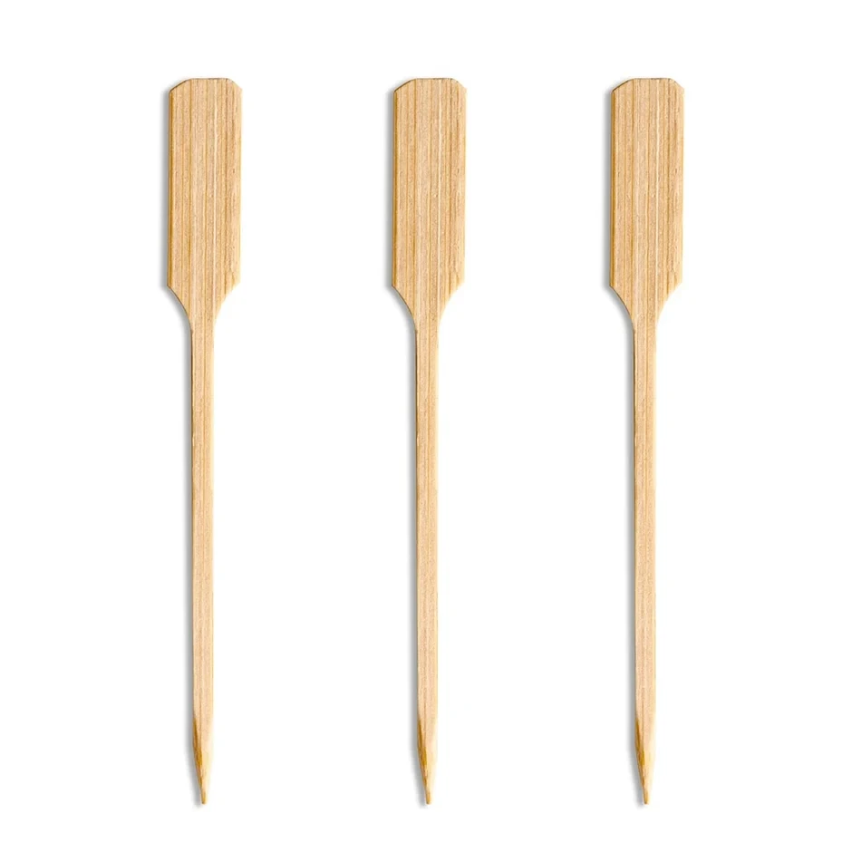 Bamboo Flat Top Skewer 18cm 100pcs