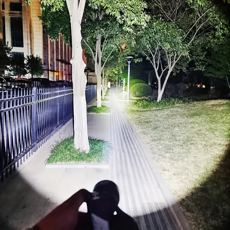 Paweinuo Ultra-Bright Rechargeable LED Headlamp  3000 Lumens, 800m Beam Range