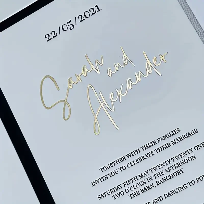 Custom Matte Luxury Business Cards  Premium Copperplate Paper, Double-Sided Printing (200/500/1000pcs)