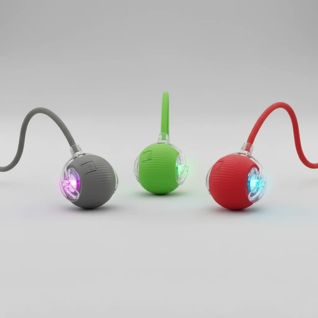 Zoomie's Interactive Ball - Keep Pets Active!