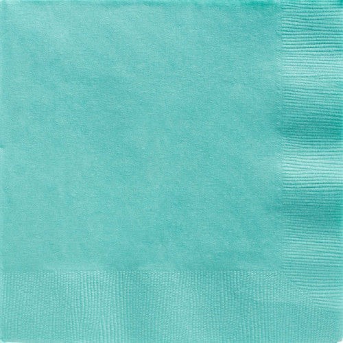 Beverage Napkins - Robin's-Egg Blue (20 units) - Pack of 20