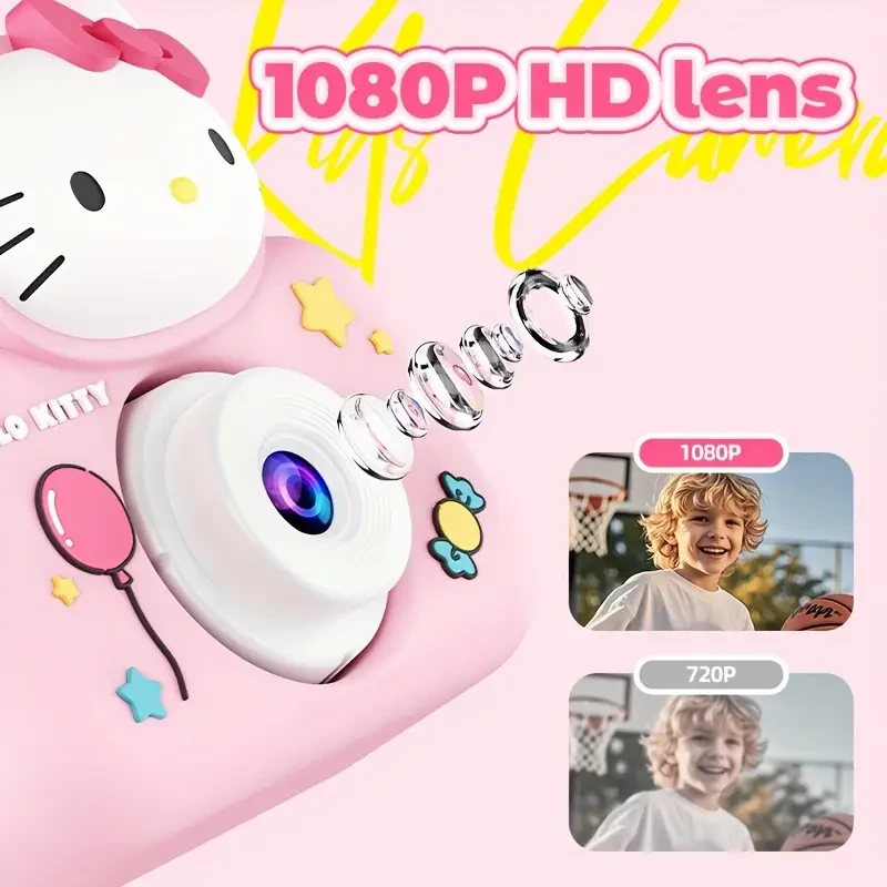 Sanrio Pink Cat HD Selfie Toy Camera