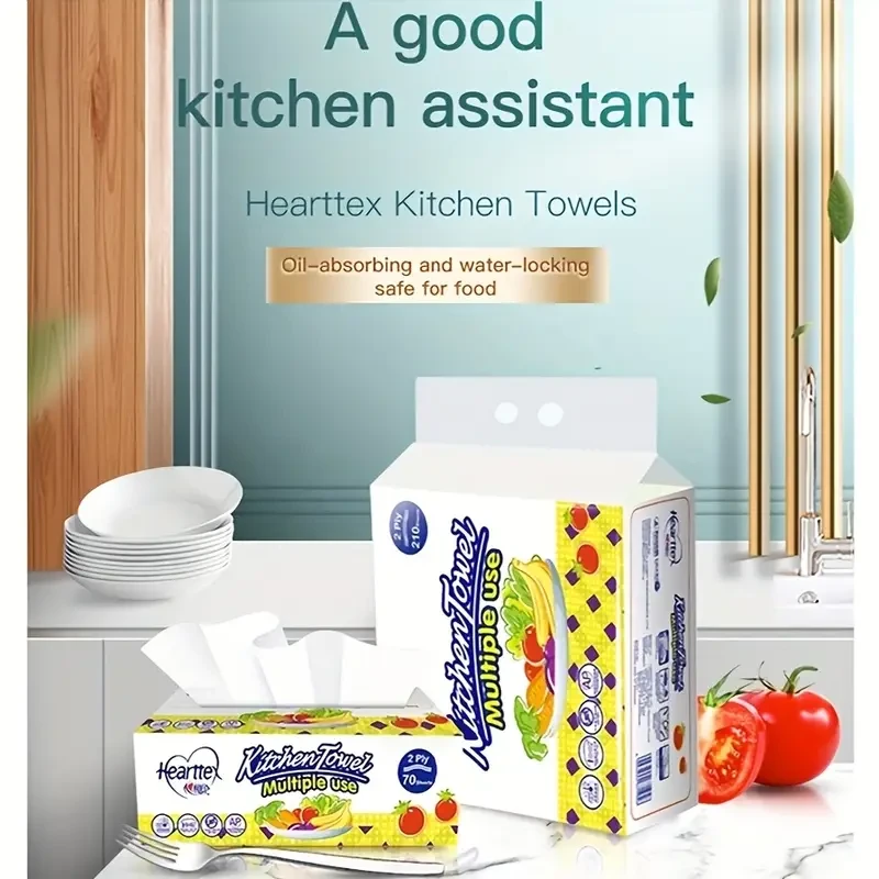 Hearttex Kitchen Towel  12 Bags / 840 Sheets
