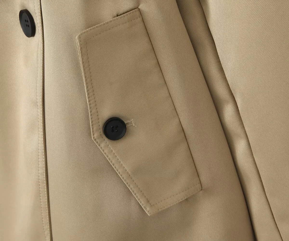 Double Brested Trench Coat