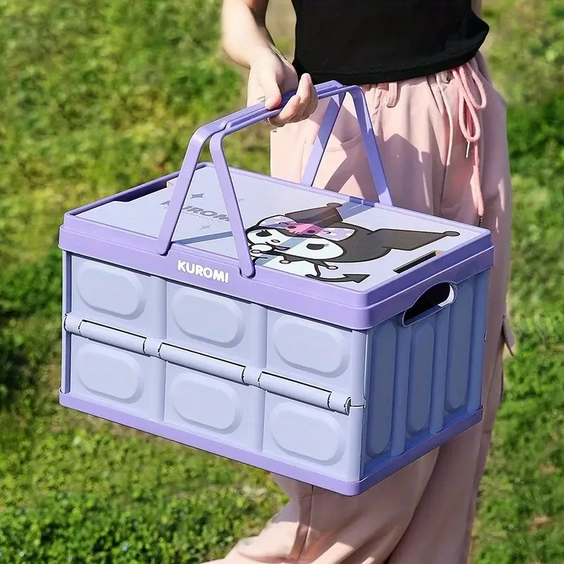 KT Folding Storage Basket (4-Piece Set)  Hello Kitty & My Melody