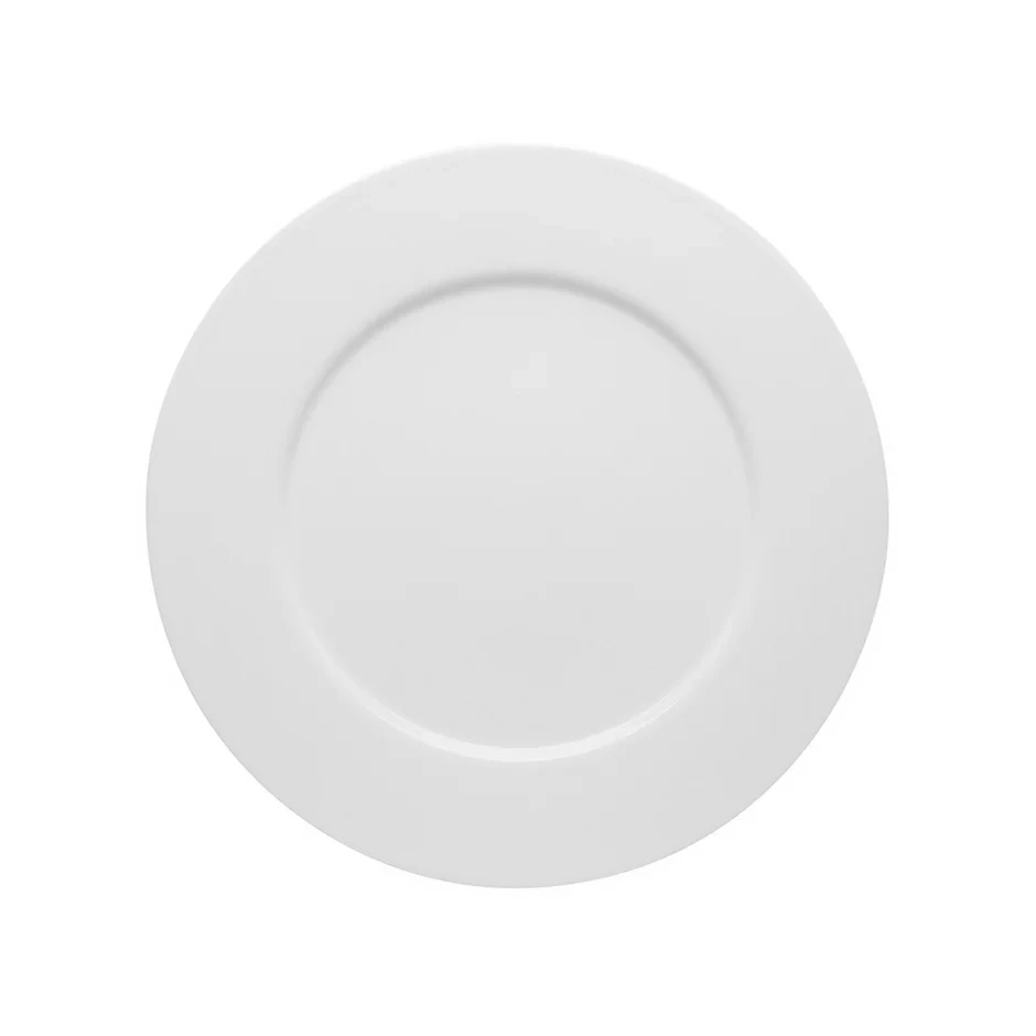 Crockery Flat Plate Round White 5.5"