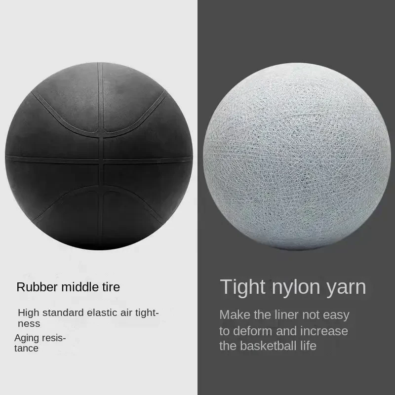 HOMEFISH Luminous Basketball  PU Soft Leather, Outdoor Non-Slip & Wear-Resistant Design