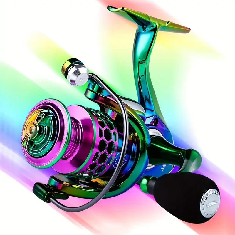 BILLINGS SK 10006000 Series Spinning Reel  5.0:1 / 4.7:1 Gear Ratio, 22 lb Max Drag, CNC Metal Rocker