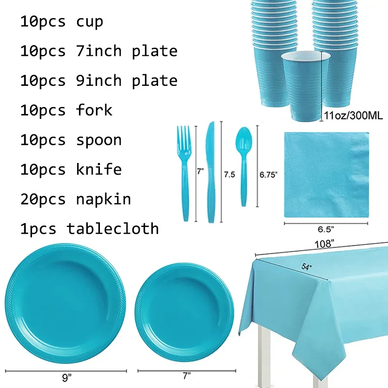 Disposable Plastic Plates