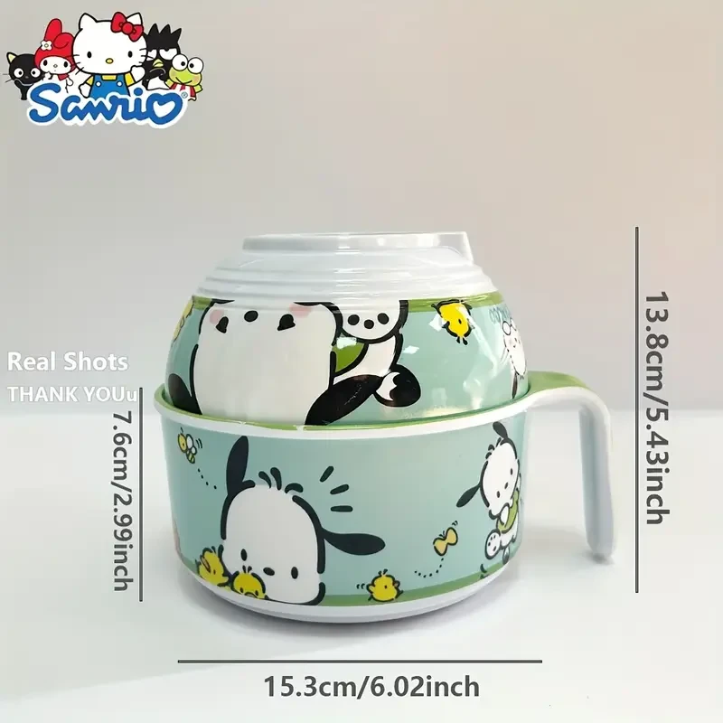 Sanrio Hello Kitty & Friends Noodle Bowl Set  Cute, Durable, and Gift-Ready