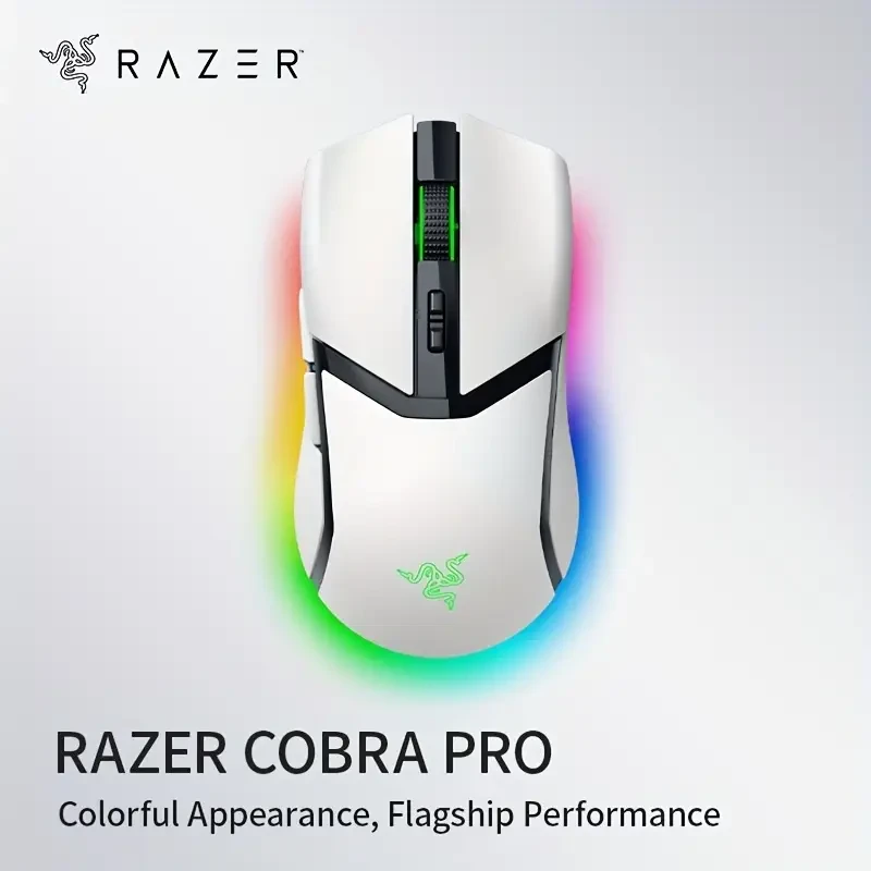 Razer Cobra Pro Wireless Gaming Mouse  LED Lights | Optical Sensor | USB Charging