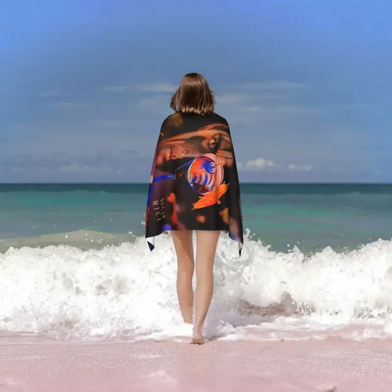 Marillion-Themed Microfiber Beach Towel  Soft, Quick-Dry & Official Fan Favorite Perfect for music lovers, beach days, and trave