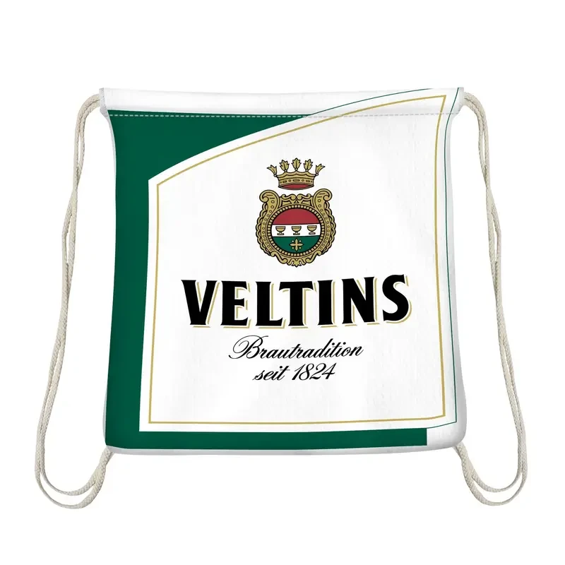 Veltins Pilsener 2-in-1 Foldable Beach Towel & Storage Bag  Functional, Stylish & Travel-Ready