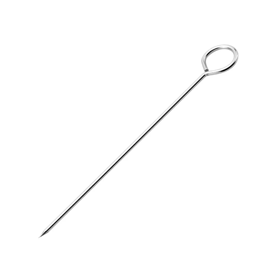 Stainless Steel Roast Duck Pin Skewer (Thick) 7"