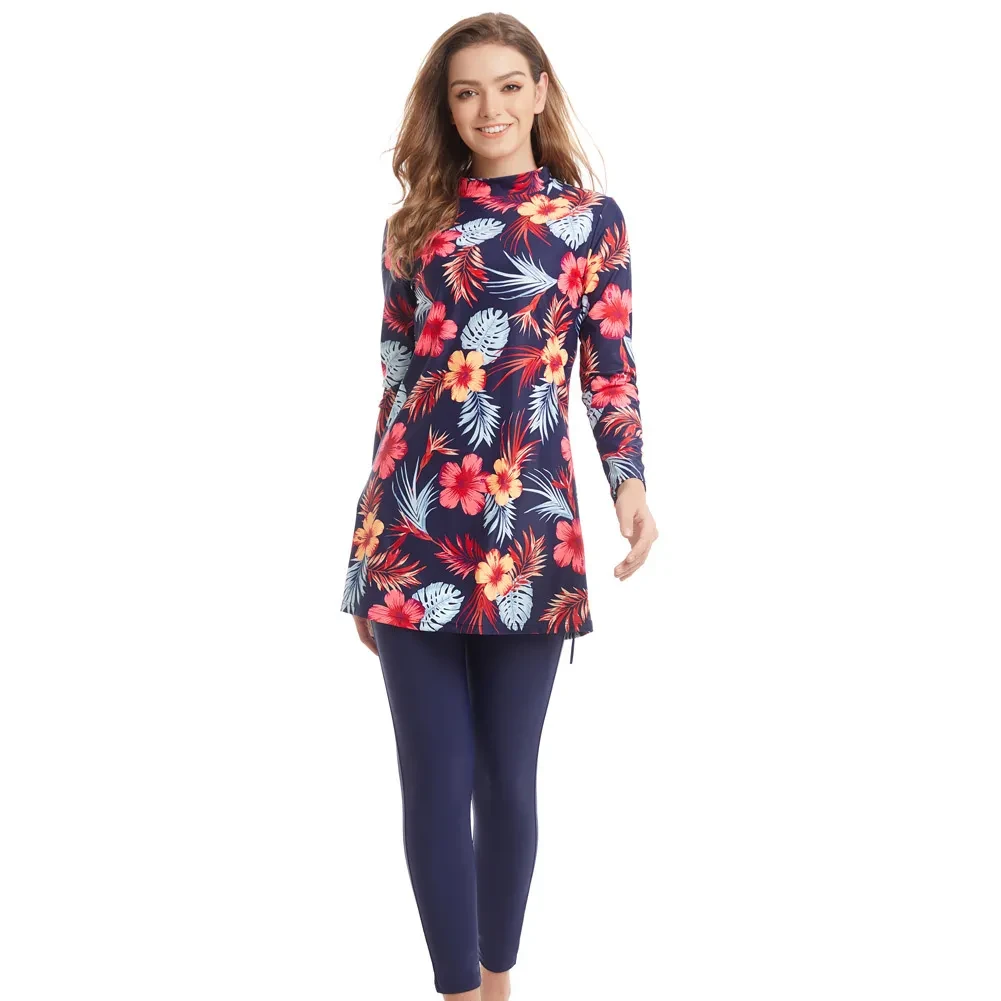 Two Piece Modest Swimsuit