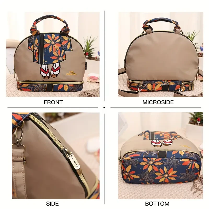 Miszapatos Women's 3-in-1 Convertible Backpack Crossbody Handbag  Stylish, Practical, and Versatile for Everyday Use