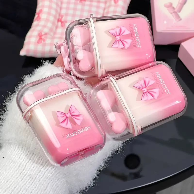 JOJO DIARY Sweetheart Lip Gloss Set  Mirror Gloss with Long-Lasting Color and Matte Finish