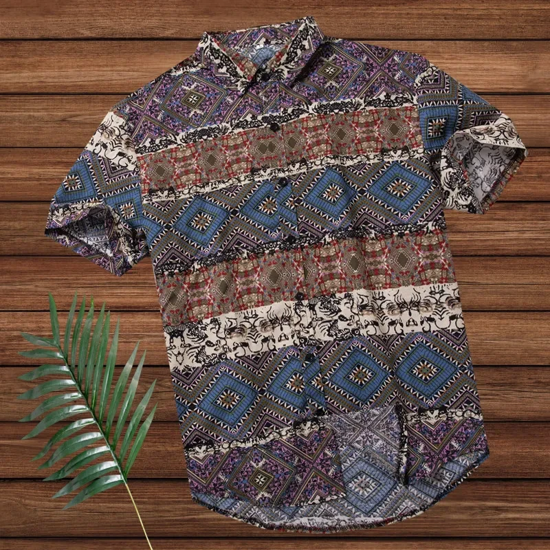 Cotton Hawaiian Shirt