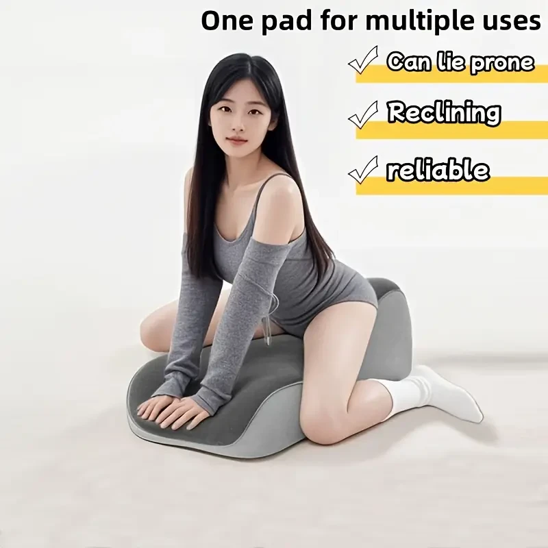 Contemporary Black Couple Pillow  Ultra-Soft Reboundable Memory Foam Pillow with Zipper Closure