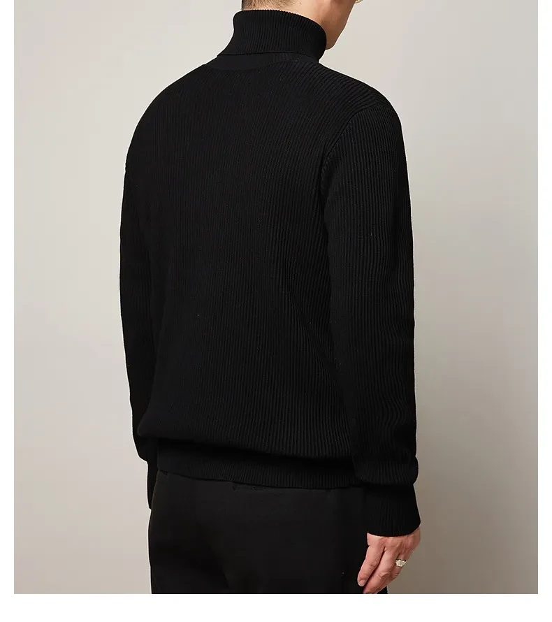 Mens Cotton Turtleneck