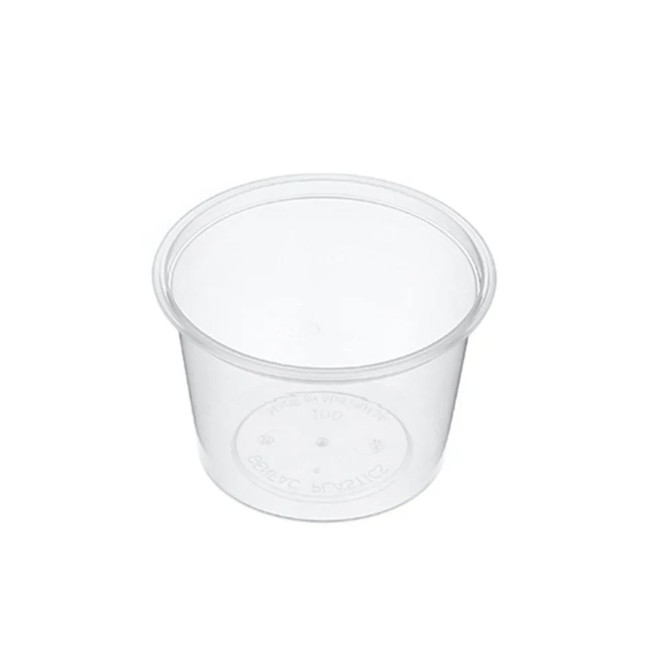 Plastic Sauce Container 1oz 100pcs