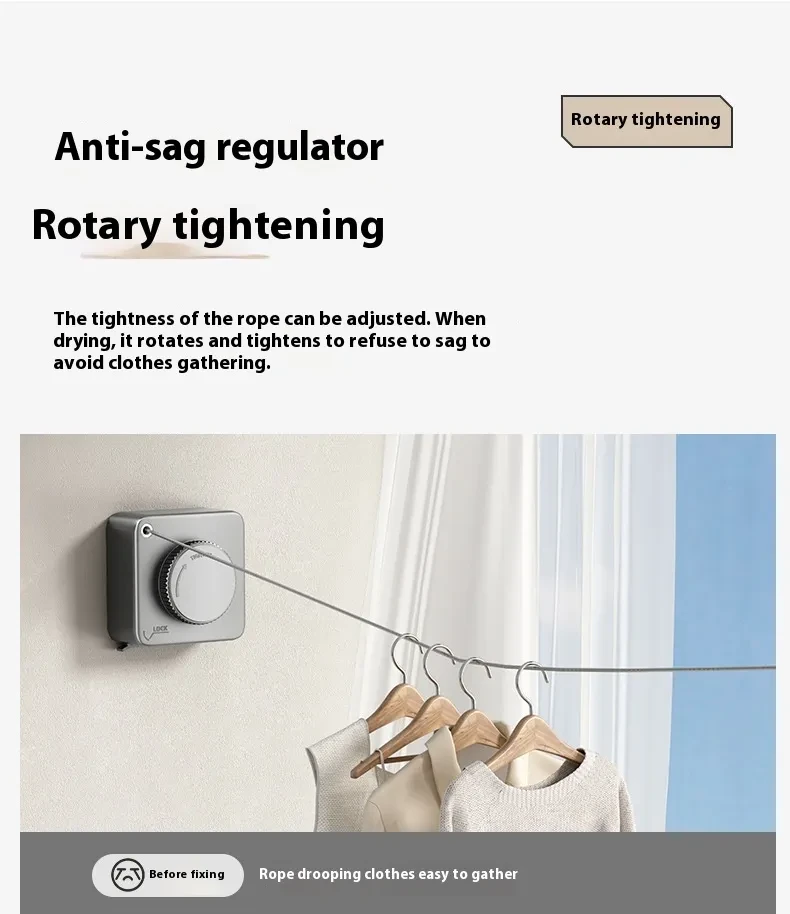 Wall Mounted Clothes Line