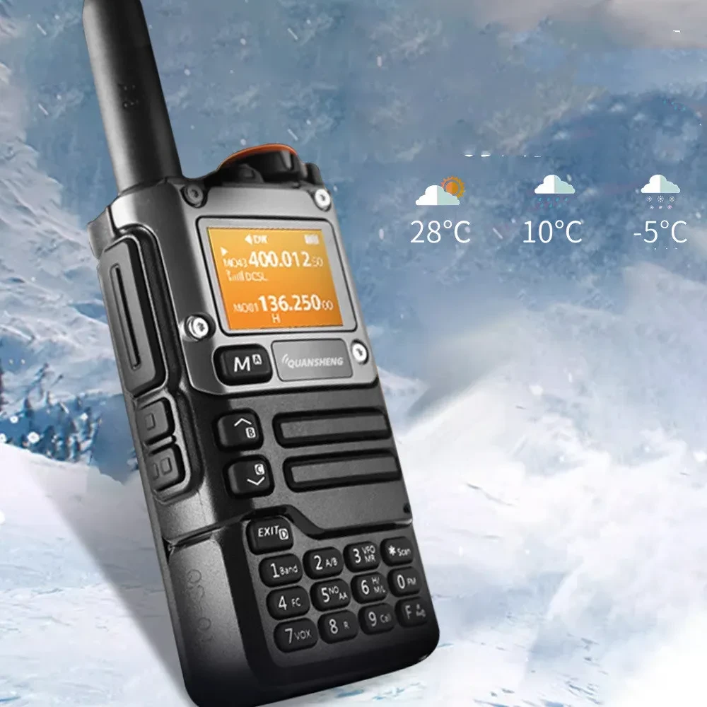 Handheld Radio Equipment Single Key Pair Frequency Aviation Receiving Upgraded Version