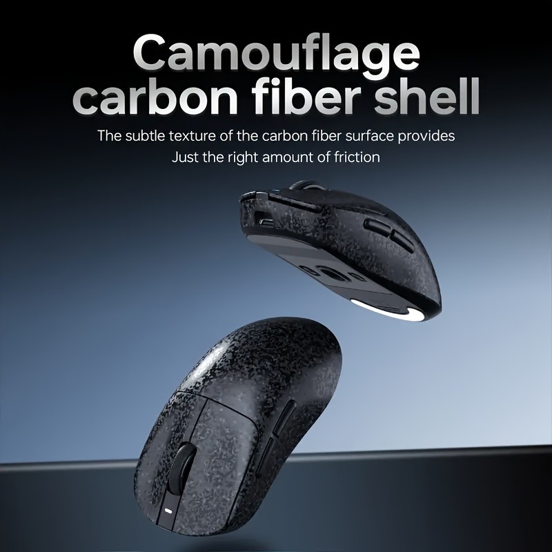 AJ199 Carbon Fiber Wireless Tri-Mode Mouse