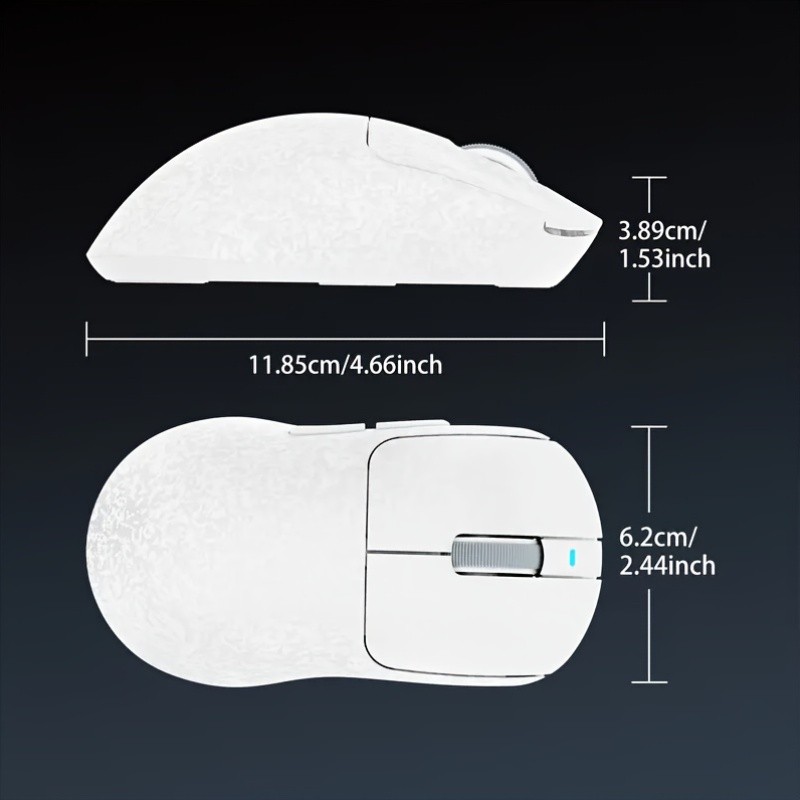 AJ199 Carbon Fiber Wireless Tri-Mode Mouse