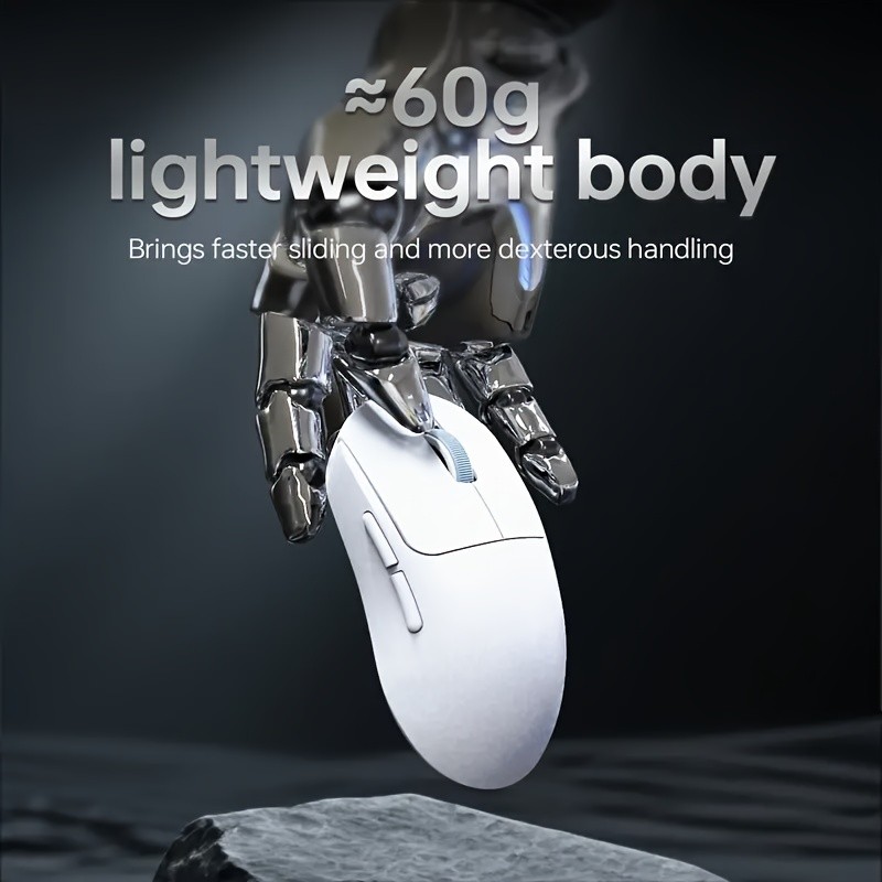 AJ199 Carbon Fiber Wireless Tri-Mode Mouse