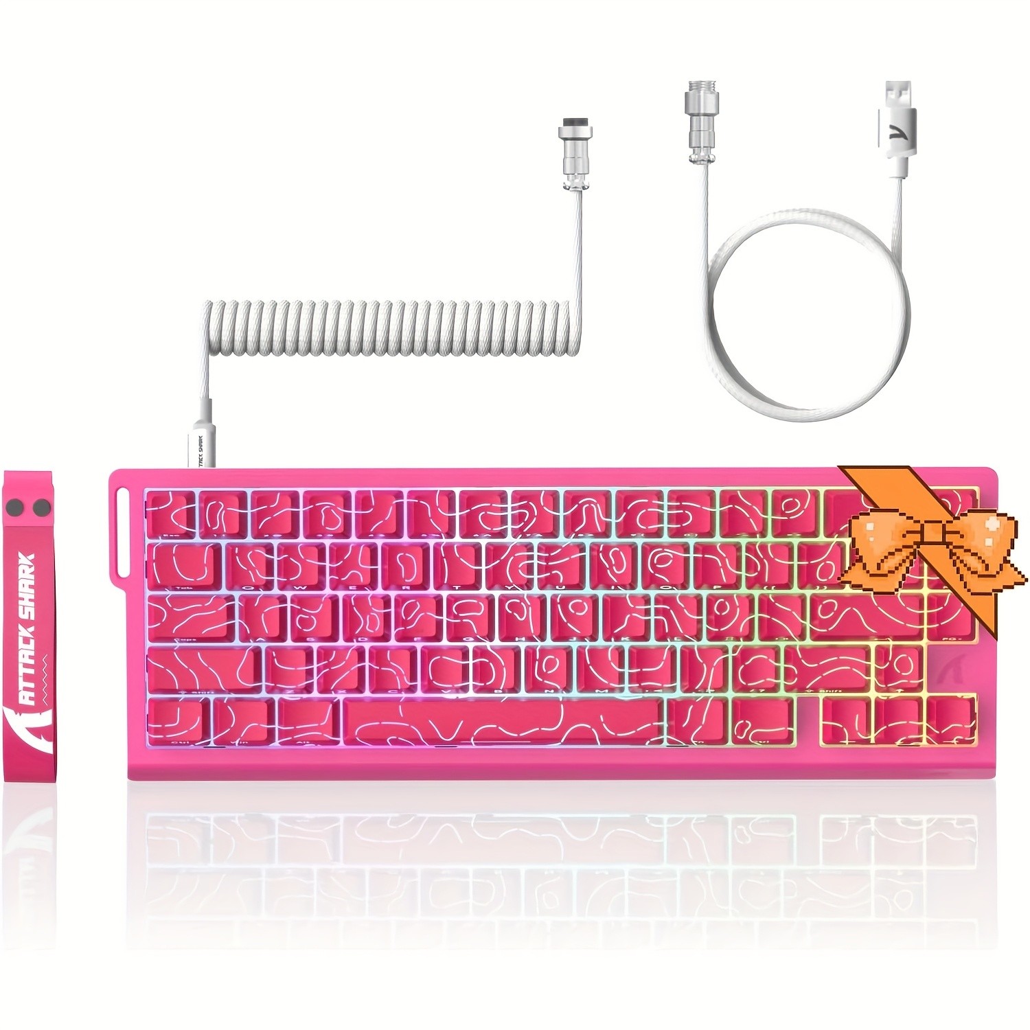 ATTACK SHARK X68 HE 8KHz Rapid Trigger Keyboard