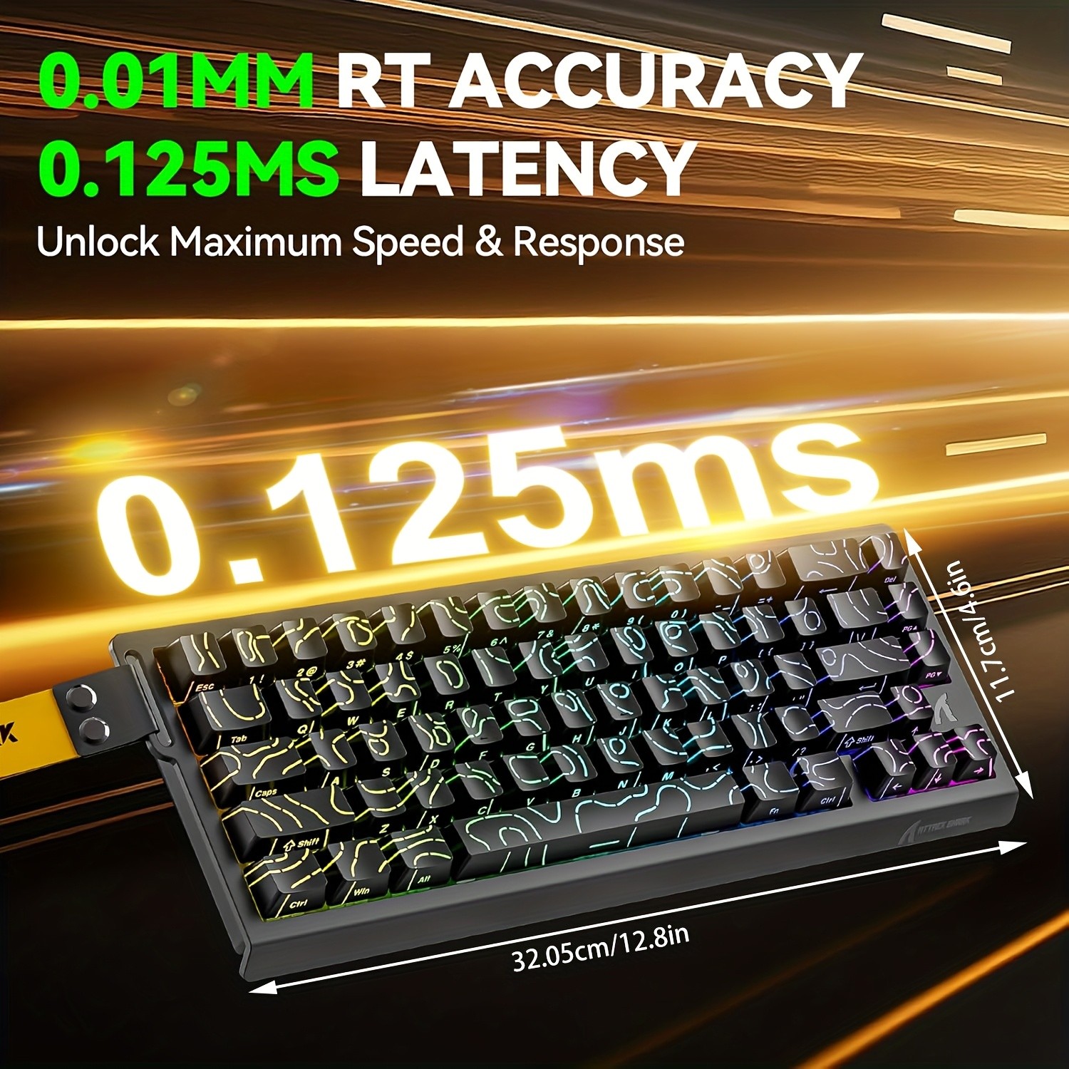 ATTACK SHARK X68 HE Mechanical Gaming Keyboard