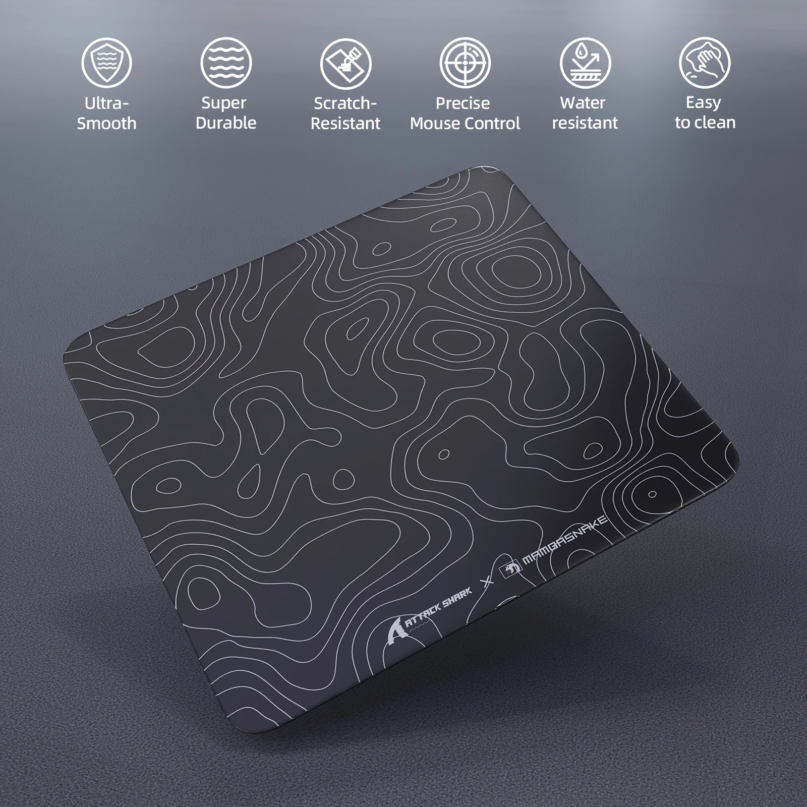 ATTACK SHARK CM05 Gaming Mouse Pad