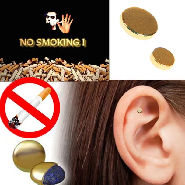 ZeroSmoke Quit-Smoking Magnet Earrings  Auricular Therapy Made Simple