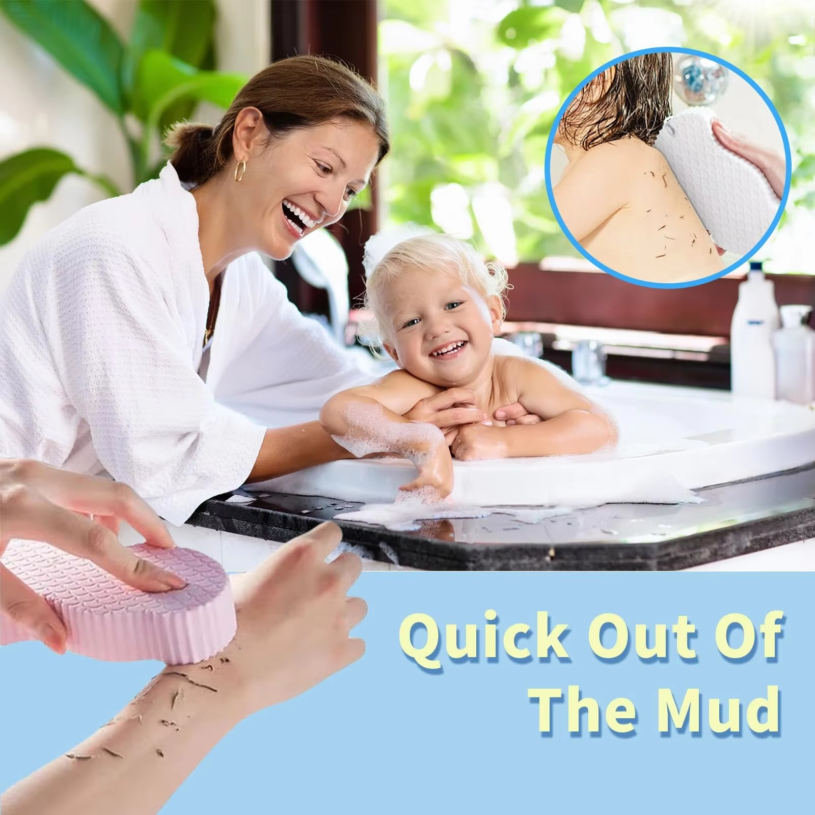 Magic Exfoliating Dead Skin Remover Sponge: The Ultimate Reusable Body Scrubber