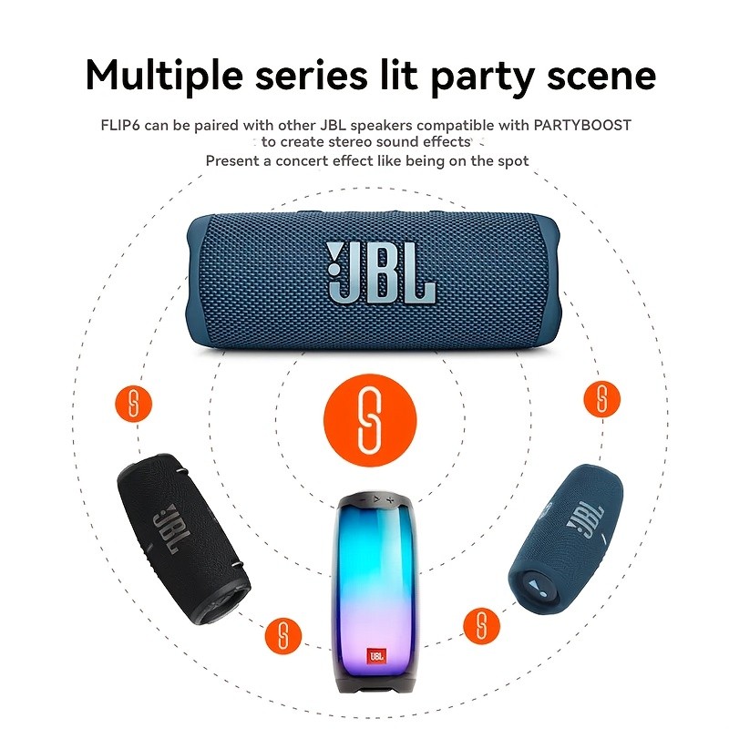 JBL Flip 6 Wireless Speaker  Big Sound Meets Portable Style