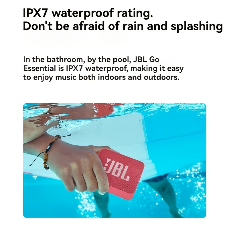 JBL GO ESSENTIAL Wireless Speaker Mini Size, Mighty Sound