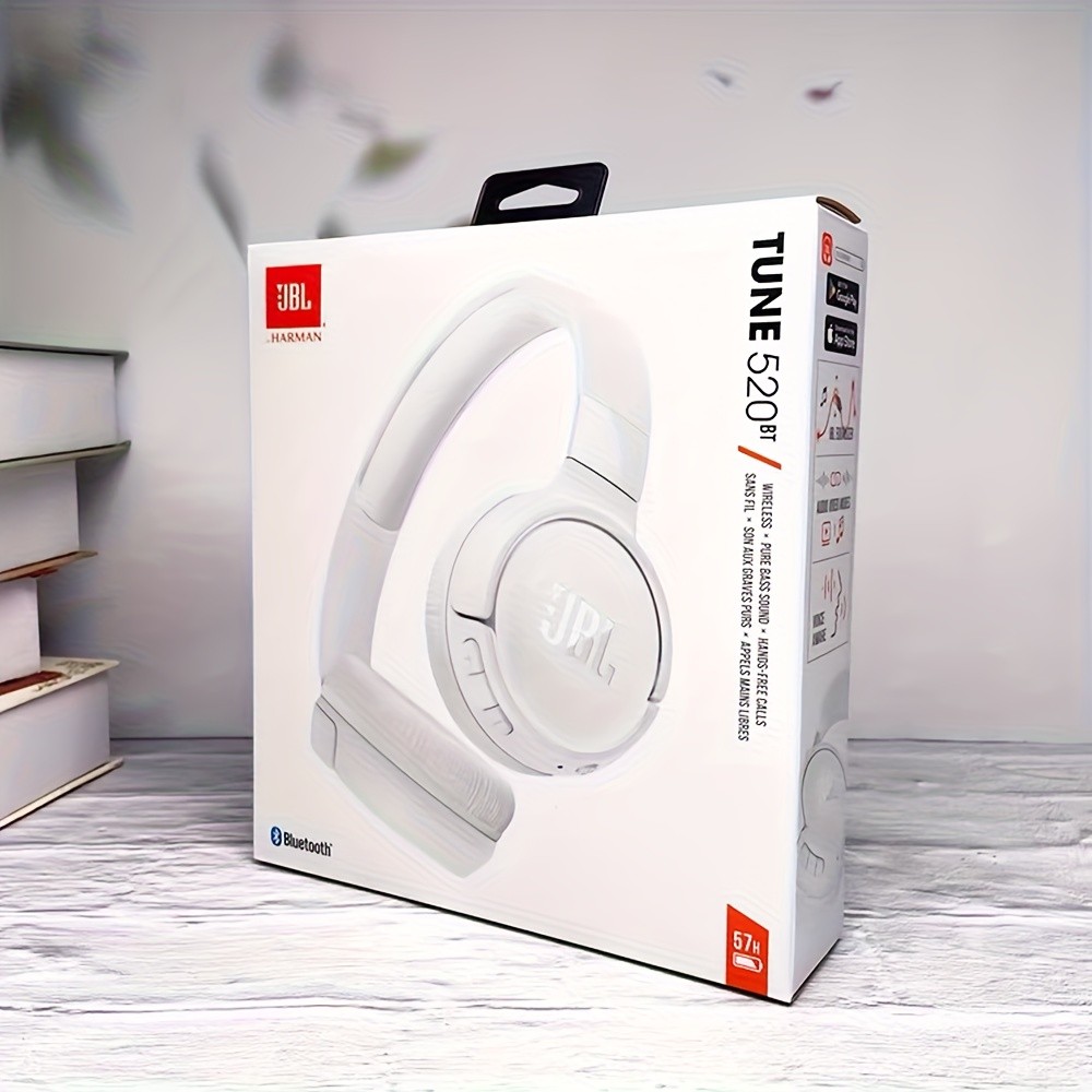 JBL Tune520BT Wireless Headphones  Pure Bass, Pure Freedom