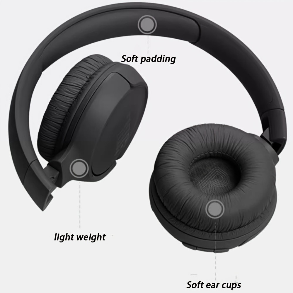 JBL Tune520BT Wireless Headphones  Pure Bass, Pure Freedom