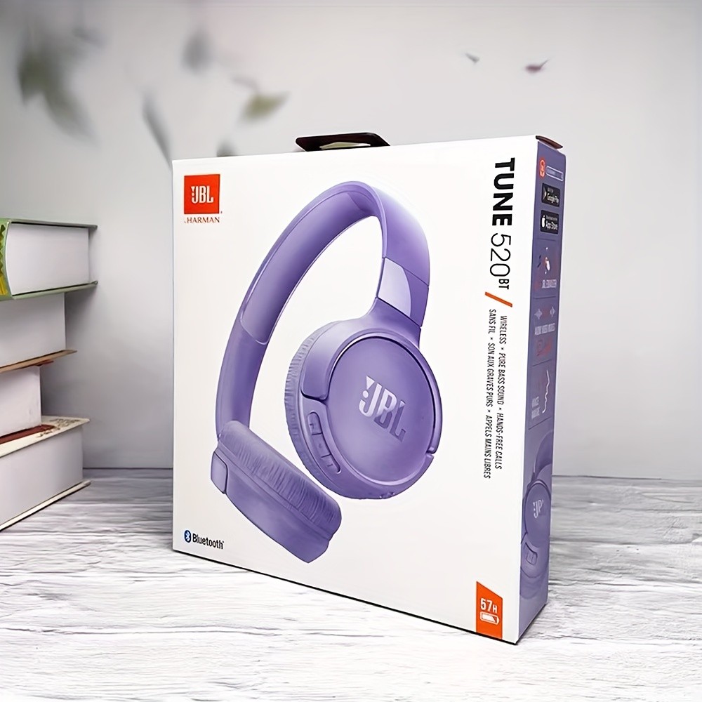 JBL Tune520BT Wireless Headphones  Pure Bass, Pure Freedom